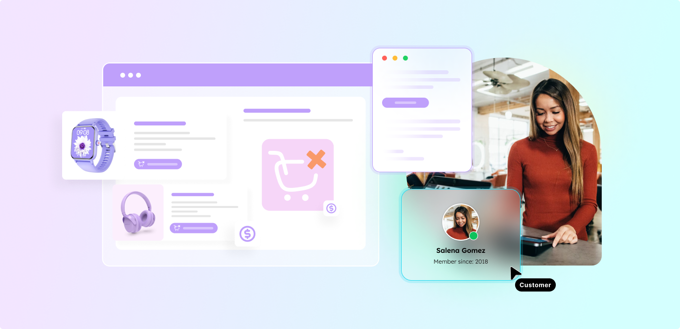 Accounts and Customer Banner